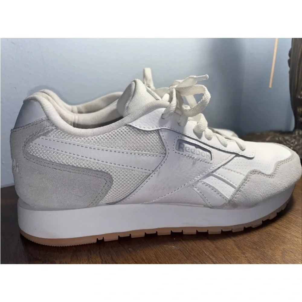 Reebok Classic Harman Run CN4483 White Running Shoes Sneakers Size 8